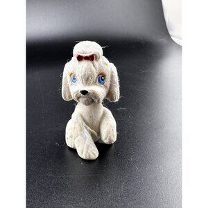 Bratz Doll 2006 Pampered Pupz Yasmin Dog  VHTF White Blue Eyes Bichon Frise READ